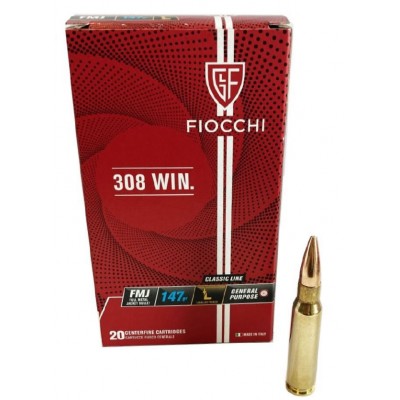 Fiocchi 308 147gr fmj